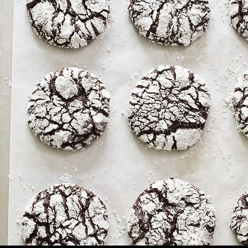 Food Column ATK Chocolate Crinkle Cookies